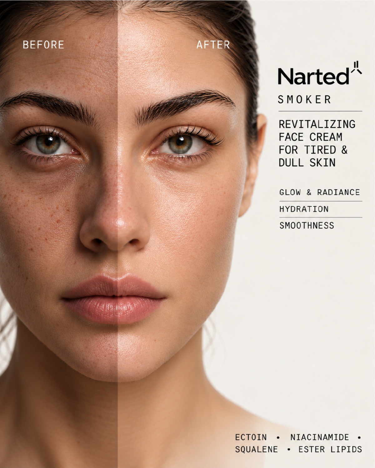 Narted Smoker Revitalizing Face Cream 75 g