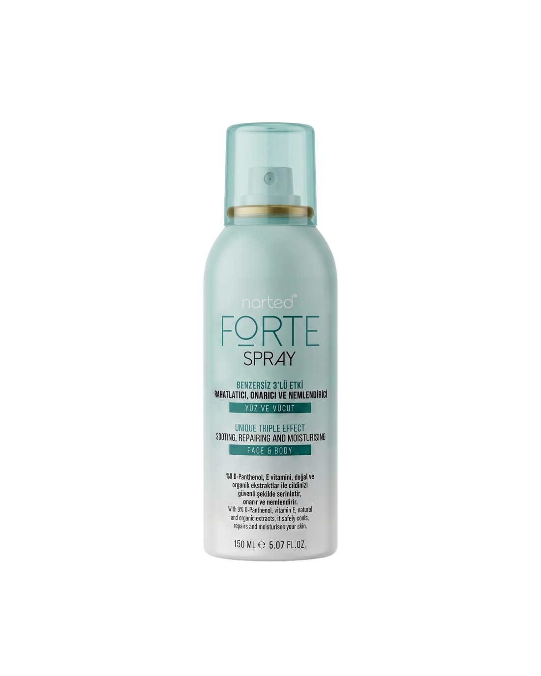 Forte Panthenol Spray – Güneş Sonrası Yatıştırıcı & Onarıcı Sprey