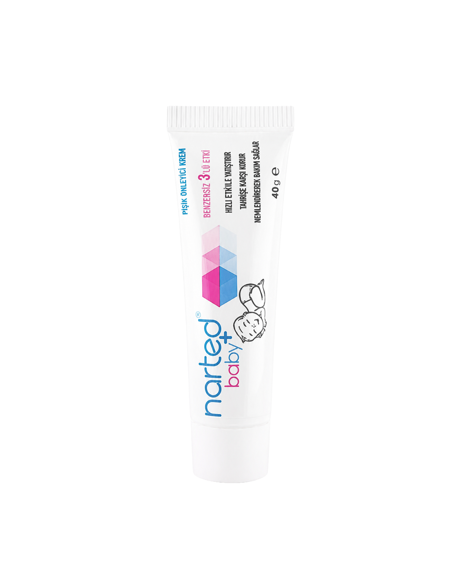 Narted Baby, Yetişkin ve Bebek Önleyici Pişik Kremi 40g